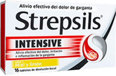 Strepsils® Tabletas para el dolor, irritación e inflamación de la garganta