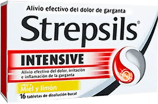 Strepsils® Tabletas para el dolor, irritación e inflamación de la garganta